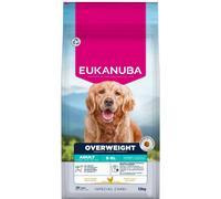 Eukanuba Overweight Low Fat Adult Dry Dog Food with Chicken - 12kg