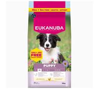 Eukanuba Premium Nutrition Puppy Medium Breed Chicken - 15kg + 3kg Extra Free!