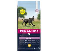 Eukanuba Puppy Large Breed - Chicken - 15kg + 3kg Free!