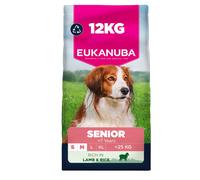 Eukanuba Senior & Mature Lamb & Rice Small & Medium Breeds Dry Dog Food - 12kg