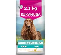 Eukanuba Sensitive Digestion Highly Digestible - Complete Dry Dog Food for Adult Dogs with Chicken, 2.3kg