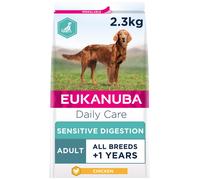 Eukanuba Sensitive Digestion Highly Digestible Complete Dry Dog Food for Adult Dogs with Chicken 2.3 kg