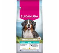 Eukanuba Sensitive Joints - Glucosamine & Chondroitin Dog Food with Chicken - Complete Dry Dog Food for Adults Dogs, 12kg