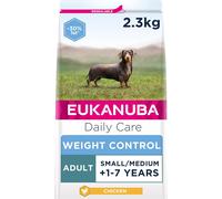 Eukanuba Weight Control Low Fat Complete Dry Dog Food for Adult Small and Mediu