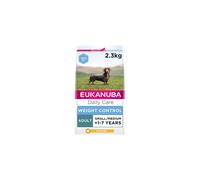 Eukanuba Weight Control Low Fat Complete Dry Dog Food for Adult Small and Medium Breeds with Chicken 2.3 kg