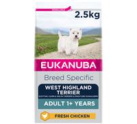 Eukanuba West Highland Terrier Dry Dog Food Chicken 2.5kg