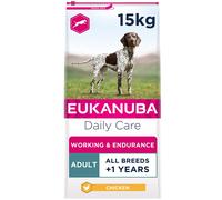 Eukanuba Working & Endurance Chicken Dry Dog Food, High Protein, 15 kg