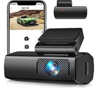 EUKI Dash Cam Front, 1080P Mini WiFi Dash Camera for Cars, Car Camera Dash with Parking Monitor, Super Night Vision, 170° Wide Angle, App Control, G-Sensor, Easy Installation