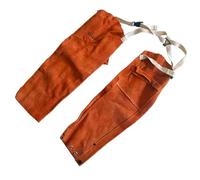 EULANGDE Premium Split Welders Heat Resistant Leather Sleeve,Kevlar Stitching Cowhide Work Sleeve Leather Welding Sleeves for Men and Women (23 INCH)