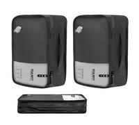 EULANT 12'' Reusable Packing Cubes for Suitcase,Small Vacuum Bags for Underwear/Small Things,Waterproof Compression Storage bag for Travel, With IP67 Airtight Zipper & Large Opening