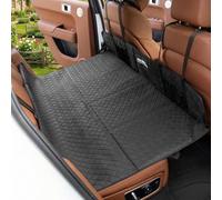 EULANT Back Seat Extender for Kids/Sleeping,PU Leather Dog Car Seat Cover with Hard Bottom,Dog Hammock for Car Back Seats,Waterproof & Durable & Scratchproof, Universal Size Fits for Cars/Trucks/SUV