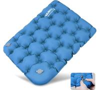 EULANT Hand-Press Inflatable Seat Cushion,Waterproof Air Cushion,Portable Sit Mat Pad for Camping Walking Hiking Travel Fishing Boating Flying Backpacking,or at Concerts Beach Lawn Floor Office