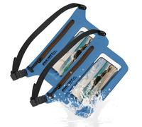 EULANT IPX8 Waterproof Pouch Bag for Phone/Wallet/Key, 2pcs Small Waterproof Dry Bag with Adjustable Strap for Swimming,Diving,Snorkeling,Beach,Boating,Fishing, Camping, Kayaking, Hiking,Travelling