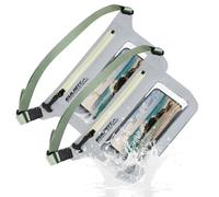 EULANT IPX8 Waterproof Pouch Bag for Phone/Wallet/Key, 2pcs Small Waterproof Dry Bag with Adjustable Strap for Swimming,Diving,Snorkeling,Beach,Boating,Fishing, Camping, Kayaking, Hiking,Travelling