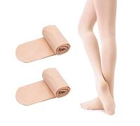 EULANT Kids Ballet Tights 90D Opaque, Children's Ballet Pantyhose, 2 Pairs Thicken Ballerina Leggings for Dance & School & Daily Use