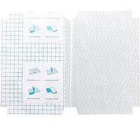EULANT Pack of 10 Quality Clear Self Adhesive Book Covering Film with Diamond Pattern, Sticky Plastic Film Books Covers,A4 Size for Books at 21.5 * 30cm