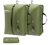 EULANT TPU Vacuum Bags for Travel, Reusable Compression Packing Cubes for Suitcases/Luggage/Backpack,Vacuum Seal Bags with IP67 Airtight Zipper, Waterproof & Space Saver,43.5 * 33 * 16cm/17x13x 6.3in