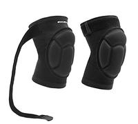 EULANT Volleyball Knee Pads with Anti-slip Elastic Band, Thick Sponge Work Knee Pad, Protective Pull Up Knee Protectors for Football Dance Running Wrestling Hiking Skating MTB Garden Gym