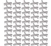 EULAPGOE 50pcs Shelf Support Nails Metal Shelf Nails Brackets Bookshelf Nails Closet Kitchen Cabinet Closet Bookshelves With Nails