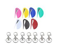 EULAPGOE 7 Packs Letter Openers, Plastic Envelope, Cutter Secure Mail Opener Tool, for Package Paper Cut Safe Mail Opener in Home Office School