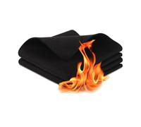 EULAPGOE Welding Blanket Fireproof, Heat Resistant High Temp Thickness Felt Carbon Welding Mat Flame Fire Retardant Protective Pad for Glass Blowing Camping Stove BBQ Grill