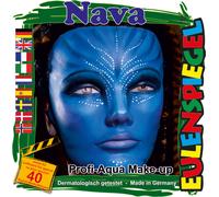 Eulenspiegel Design Set Nava, Makeup Set Nava With Four 3.5Ml Colors And 1 Brush