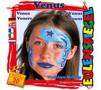 Eulenspiegel Motif Set Venus, Makeup Set Venus with Makeup Instructions, 1 Brush