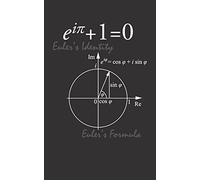 Euler's Identity Euler's Formula - Lined Notebook: 120 Page, 5x8, Math Gift