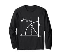Euler's Identity Most Beautiful Math Equation Science Long Sleeve T-Shirt