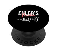 Euler's Number Where Math and Magic Converge Fun Equation PopSockets Adhesive PopGrip