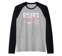 Euler's Number Where Math and Magic Converge Fun Equation Raglan Baseball Tee
