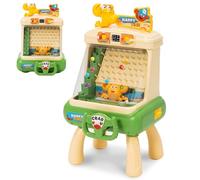 EULEUY Pinball Board Game For Kids with Music,Electric Arcade Machine Toddlers,Pinball Machine,Hand-eye Coordination & Interactive and Preschool Educational Toy,Gifts for Boys Girls 3 4 5 6 Years Old