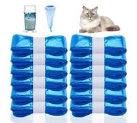 Eulihent 12 Pack Nappy Bin Refills Compatible with Tommee Tippee Simplee Sagenic, Twist & Click & Angelcare, All Nappy Bins and Cat Litter Disposal Buckets