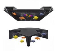 Eulihent 2er-Set Aquarium Cave, Underwater Tunnel & Hideout - 360° View Hideaway Cave for Fish & Shrimp, 2 Sizes (21cm/12.8cm), for Freshwater & Saltwater Aquariums.