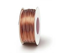 Eulihent Pure Copper Wire 1.0mm x 20m Bare Copper Craft Wire Bendable Soft DIY Metal Craft Art for Gardening, Jewelry Making, Weaving and Wrapping