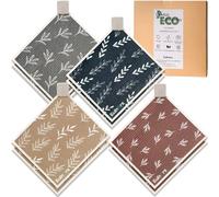 Eulnars Swedish Dishcloths, 8 Pack Reusable Paper Towels with Clips, Quick Drying Dish Towels, Super Absorbent Cellulose Sponge Cloths, No Odor, Kitchen Cleaning Essentials