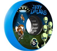 Eulogy Wheels Jeff Dalnas Alien Signature Roller Skate Inline Wheels 58mm x 90a (4 pack)