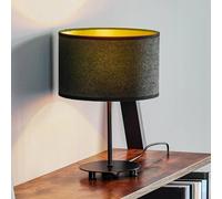 Euluna Golden Roller Table Height 30cm Black/Gold