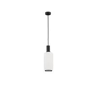 Euluna Milano pendant light, 1-bulb, cylinder, white