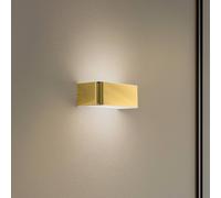 Euluna Rauma wall light, brass, width 20 cm