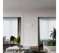 Euluna Seraphine wall light, patterned shade