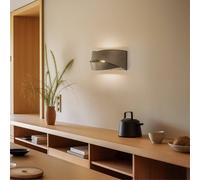 Euluna Tornado wall light, coffee brown