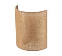 Euluna Wall Light Jute dimmable in Brown Made of Textile for e.g. Living Room & Dining (1 Light Source, E27) from wall Lighting lamp