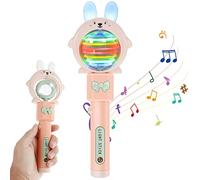 Eummy Light up Magic Ball Toy Wand for Kids Thrilling Light Show Flashing Rotating Wand LED Light up Wand Glow Toy Party Favors Wand Sensory Toy for Kids Boys Girls Autism (Rabbit)