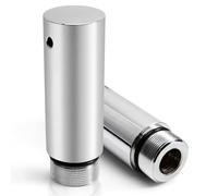 Eumti 39mm Fork Tube 4" Extension Kit Chrome Compatible With Harley Sportster 883 1200 XL Dyna Glide ＆ FXR