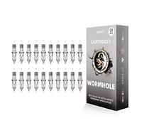 EUNEWR 20Pcs Tattoo Needles Cartridges,Tattoo Cartridge Needles 1215RL Professional Mixed Tattoo Needles for Tattoo Supplies Cartridge Machine Pens (#12)