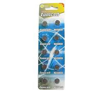 Eunicell 1.5 V alkaline batteries type: AG7 (Pack of 10)