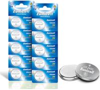 Eunicell - 10 x CR2450 3V Lithium Coin Battery/Button Cell Battery - Suitable for use in LED lights, Digital Voice Recorders, Toys, Blood Glucose, Cholesterol Testing, Meters, Toys