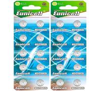 Eunicell AG3 Lot de 10 piles alcaline bouton Type G3 LR41 LR41SW LR736 LR736SW SR41W 384 392
