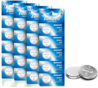 20 x CR2016 Eunicell 3V Lithium Coin Cell Button Batteries, DL2016 5000LC CR 2016